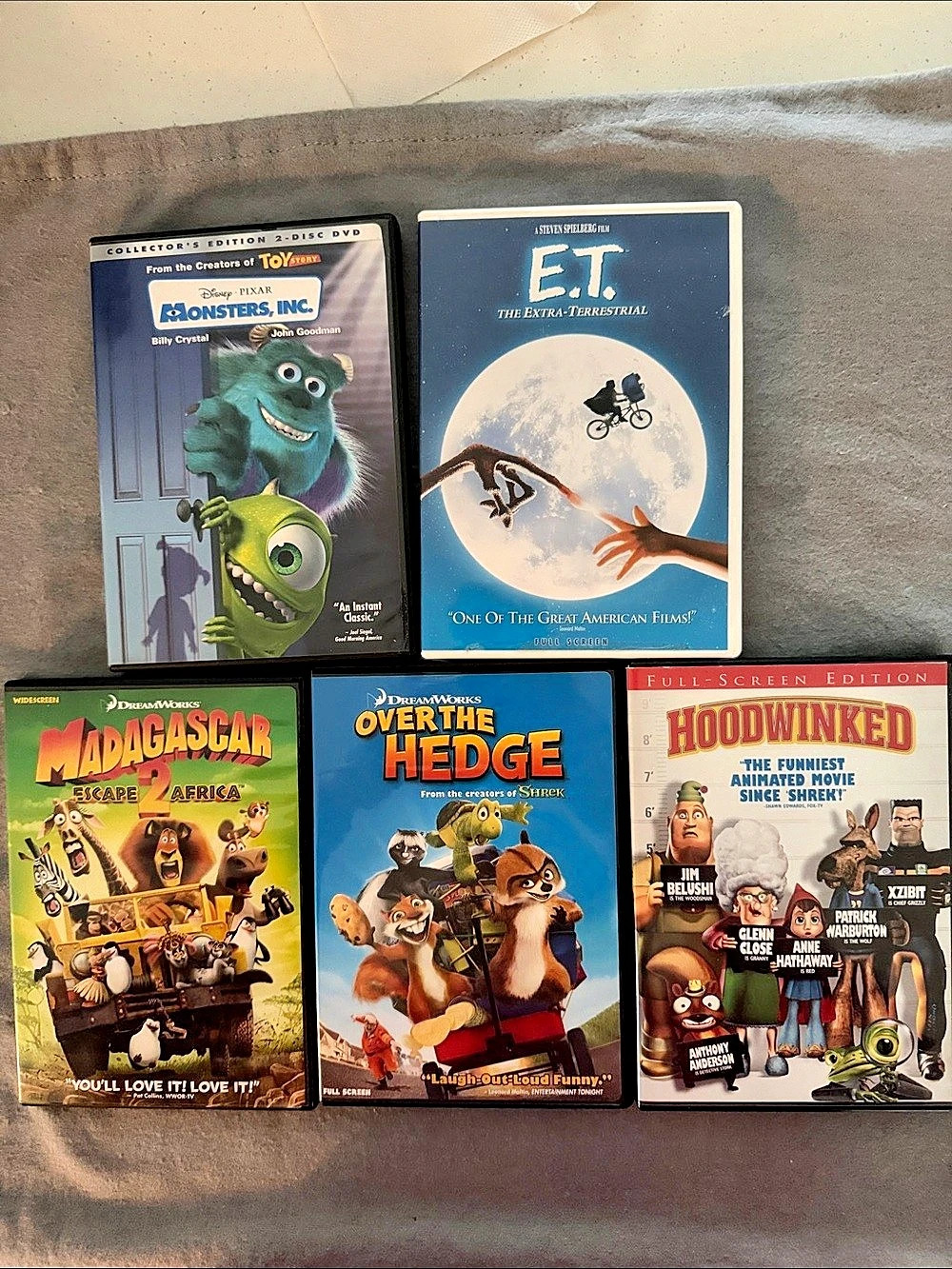 DreamWorks DVD movie lot 8-Disc Collection